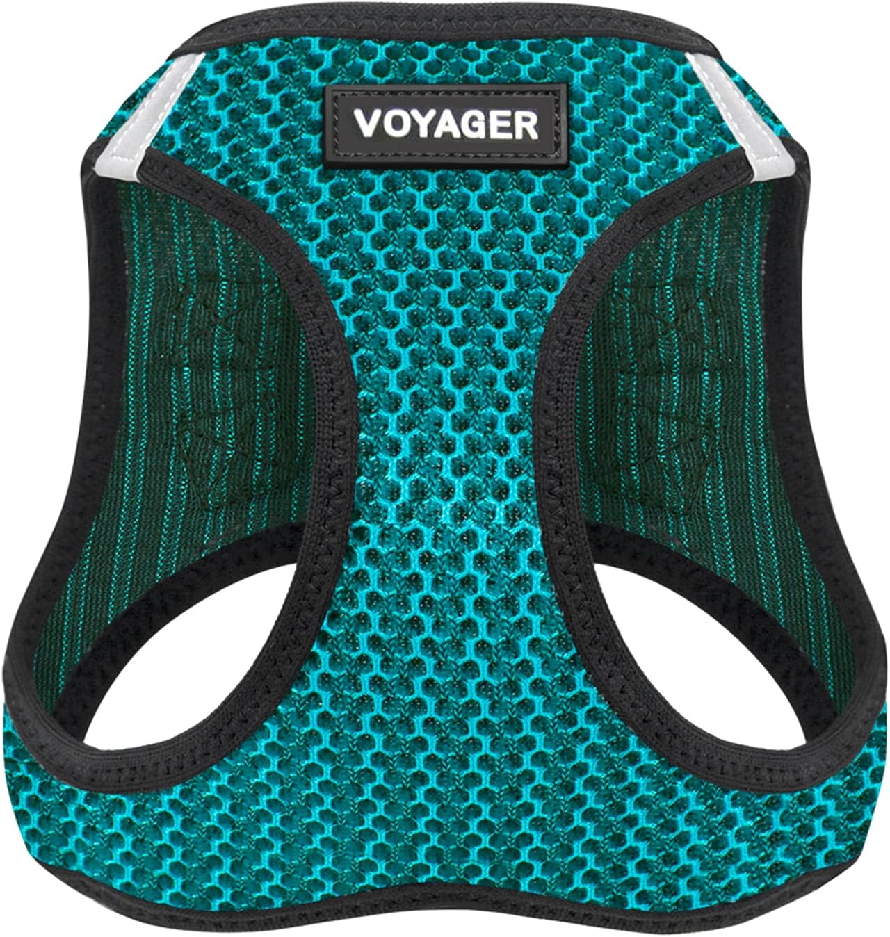 Best Pet Supplies Voyager Step-in Air Harness - All Weather Mesh, Reflective, No Pull Harness for Dogs, Cats - Secure with Hook & Loop Fastener, Buckle, Double D-Rings - Tone, M