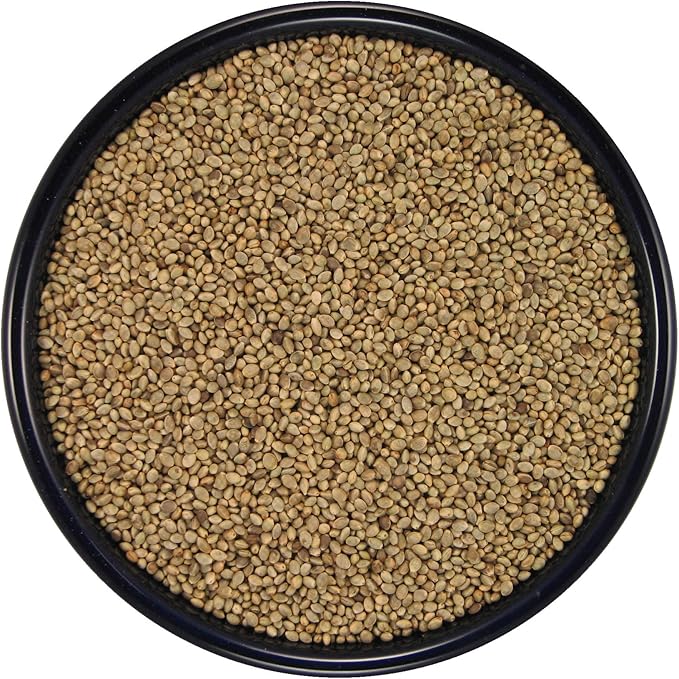 SLEEK & SASSY Hemp Seed (sterilized) for Birds (3 lbs.)