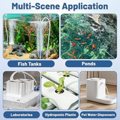 3/16" Aquariums Airline Tubing Standard Aquarium Tubing for Fish Tank Flexible Air Hose Pure Hose Aquarium Garden Terrarium Pond