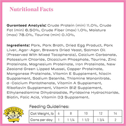 Dr. Elsey's cleanprotein Original Pork Recipe Wet Cat Food, 2.75 oz Can (Pack of 24)