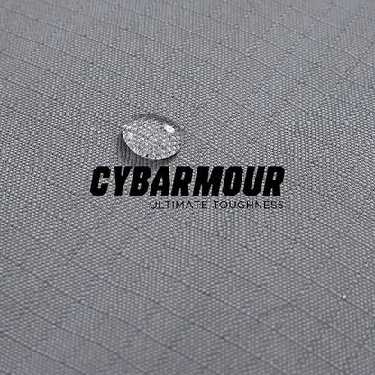 Cybarmour Chew Proof Dog Bed - Orthopedic Indestructible Dog Crate Pad - Outdoor Waterproof Kennel Mat for Aggressive Chewers - Large Breeds & Fits 42-Inch Crate - 41"x27", Limestone