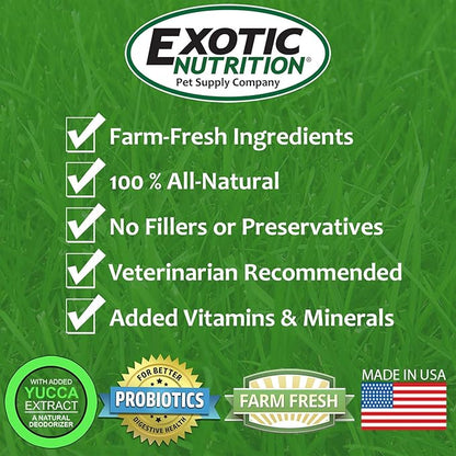 Exotic Nutrition Glider Complete 5 lb | Natural Fruit Bits | Sugar Glider Food