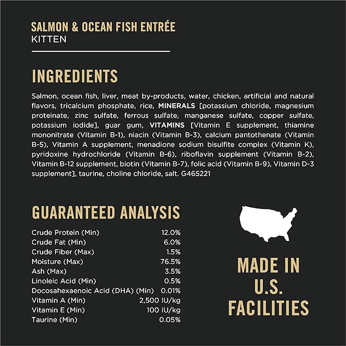 Purina Pro Plan High Protein Wet Kitten Food Variety Pack, DEVELOPMENT Kitten Favorites - (2 Packs of 12) 3 oz. Cans