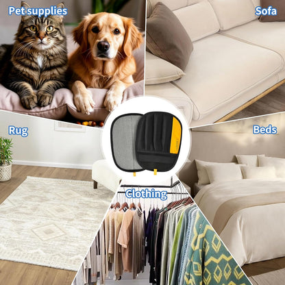 Pet Hair Removal Glove for Cats & Dogs,Newly Upgraded Reusable Electrostatic Pet Hair Removal Tool, Pet Hair Remover，Grooming & Cleaning Tool for Couch, Furniture, Clothing, Carpet, Car Seat