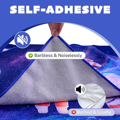 27.6" Cat Wrap for Grooming Cat Pets Rabbit Cats Wrap for Cutting Nails Cat Restraint for Nail Clipping Self Adhesive Blanket Restraint Clothes for Cats