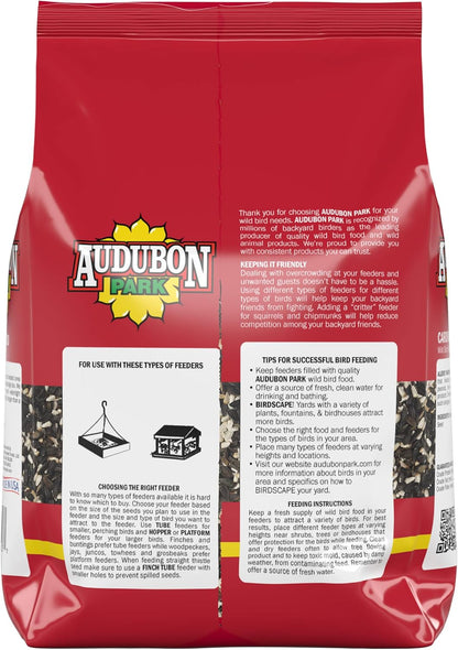 Audubon Park Cardinal Blend Wild Bird Food, Cardinal Bird Seed for Outside Feeders, 4-Pound Bag (Pack of 2)