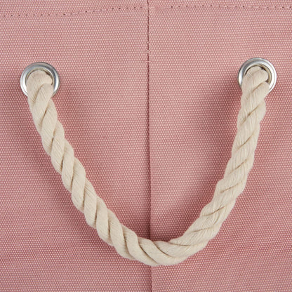 Bone Dry Pet Storage Collection Collapsible Bin, Rose, Medium Rectangle