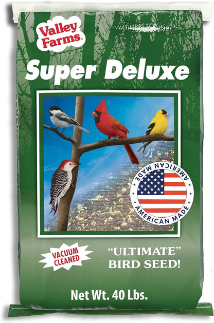 Valley Farms Super Deluxe Wild Bird Food (40 LBS)