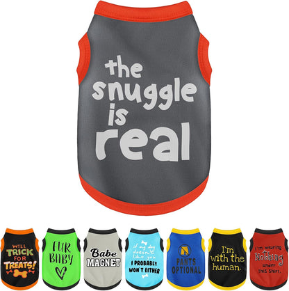 Elevate Your Pet's Seasonal Style with Playful Panache: with Adorable Beautifully Printed Dog Shirts Featuring Hilarious Printed Patterns for Airy Comfort in Summer and Fall Classic Series2 XX-Large