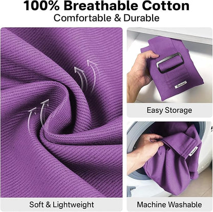 Cat Carrier Pouch, Bonding Care & Stress-Free Calm, Soft Cat Carrier Bag for Adult Cats 10–20 lbs, Restraint Bag for Vet Visits, Grooming & Everyday Care – Lavender