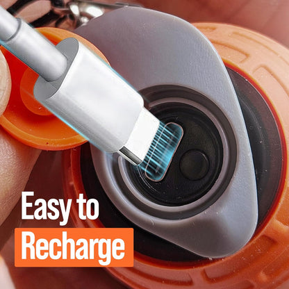 Motion Activated Self-Moving Cat Toy Ball – GlobalSun Speedy Tail 2.0 Automatic Rolling Ball Cat Toy with Mouse & Feather Tails, USB Rechargeable Interactive Toy for Indoor Cats