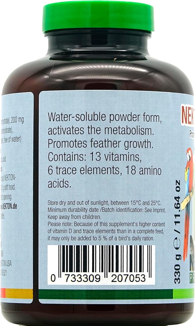Nekton-Biotin for Bird Feathering 330gm/ 11.64oz