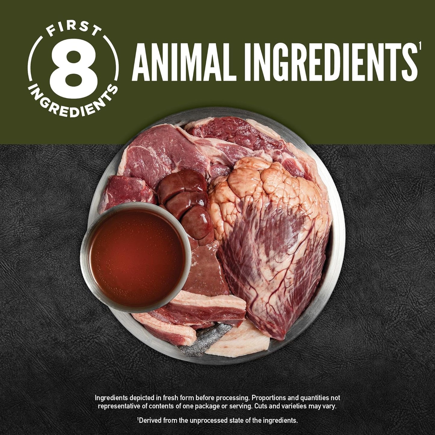 ORIJEN Real Meat Shreds, Grain-Free, Tundra Stew, Premium Wet Dog Food