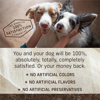 Merrick Premium Grain Free Dry Adult Dog Food, Wholesome And Natural Kibble, Real Texas Beef And Sweet Potato - 4.0 lb. Bag