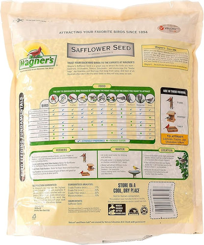 Wagner's Songbird Banquet & Safflower Seed Wild Bird Food, 5 & 10 lb