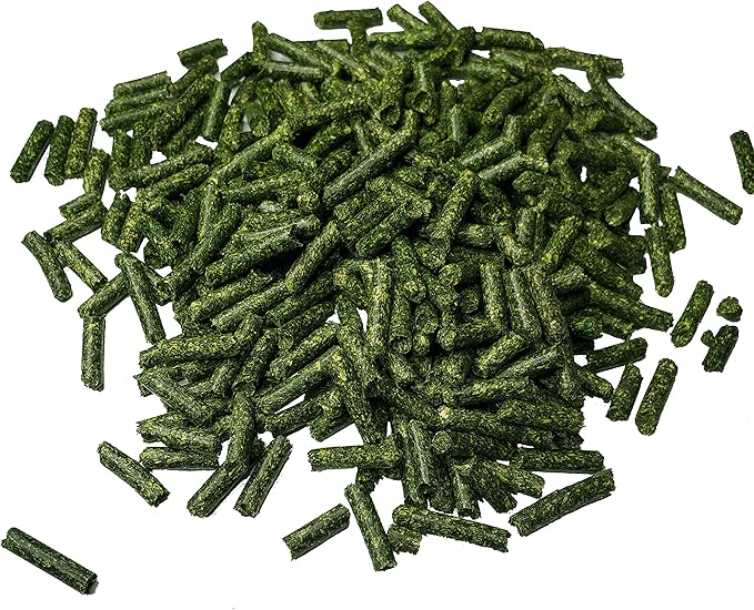 High Desert Alfalfa Hay Pellets for Guinea Pigs, Rabbits, and More Small Animal Pets (64oz Bag)