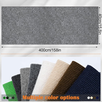 Cat Scratch Furniture Protector - 158" x 15.8" Trimmable Self-Adhesive Cats Claws Scratch Pads, DIY Cat Climbing Couch Protector for Scratch Post Cat Tree Replacement Indoor (Light Gray)