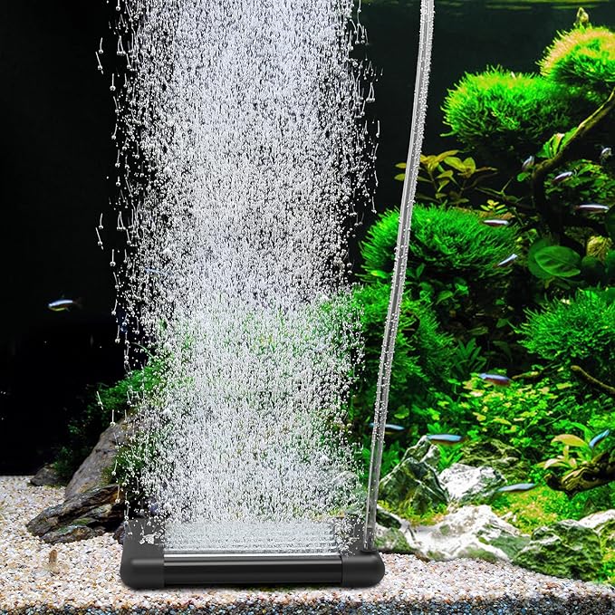 hygger Non-Clogging Fish Tank Bubbler, Aquarium Air Stone with Special EVA Material, Air Bubbler for Nano Air Pump Fish Tank Small Bucket and Hydroponics