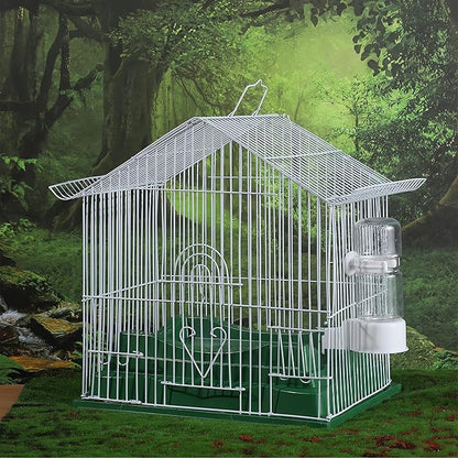 Pet Bird Automatic Water Dispenser,Bird Cage Hanging Drinking Device,Automatic Parrot Water Feeder,Budgies, Birds, Love Birds, Canary Drinking Fountains.