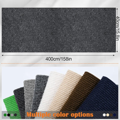 Cat Scratch Furniture Protector - 158" x 15.8" Trimmable Self-Adhesive Cats Claws Scratch Pads, DIY Cat Climbing Couch Protector for Scratch Post Cat Tree Replacement Indoor (Dark Gray)