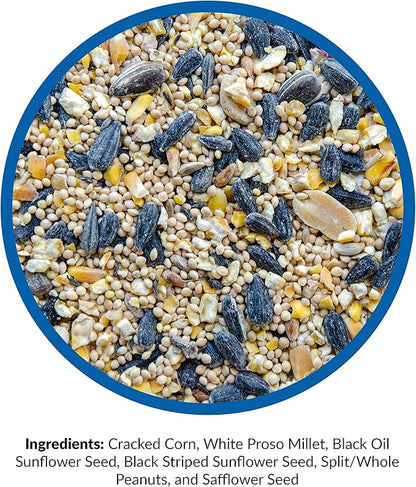 Lyric Wild Bird Mix - Wild Bird Food for Outside Feeders - Attracts Doves, Jays and many more - 40 lb. Bag