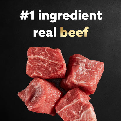 Cesar Simply Crafted Adult Wet Dog Food Meal Topper, Beef, Chicken, Purple Potatoes, Peas & Carrots, 1.3oz. (10 Count, Pack of 1)