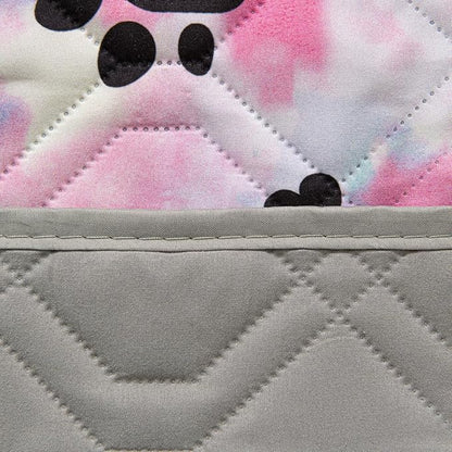 Dog Bed Cover for Pets Blankets Rug Pads for Couch Protection Waterproof Bed Covers Dog Blanket Furniture Protector Reusable Changing Pad (20X30, Red+Black Paw Bone)