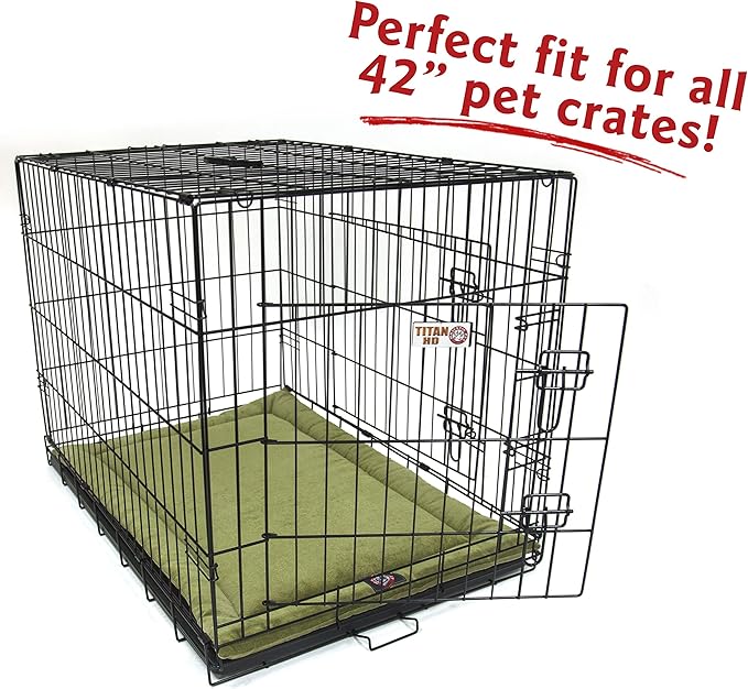 42" Villa Fern Crate Dog Bed Mat By Majestic Pet Products