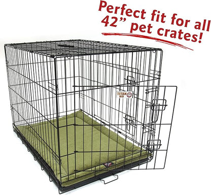 42" Villa Fern Crate Dog Bed Mat By Majestic Pet Products