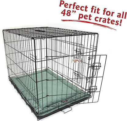 48" Villa Azure Blue Crate Dog Bed Mat By Majestic Pet Products