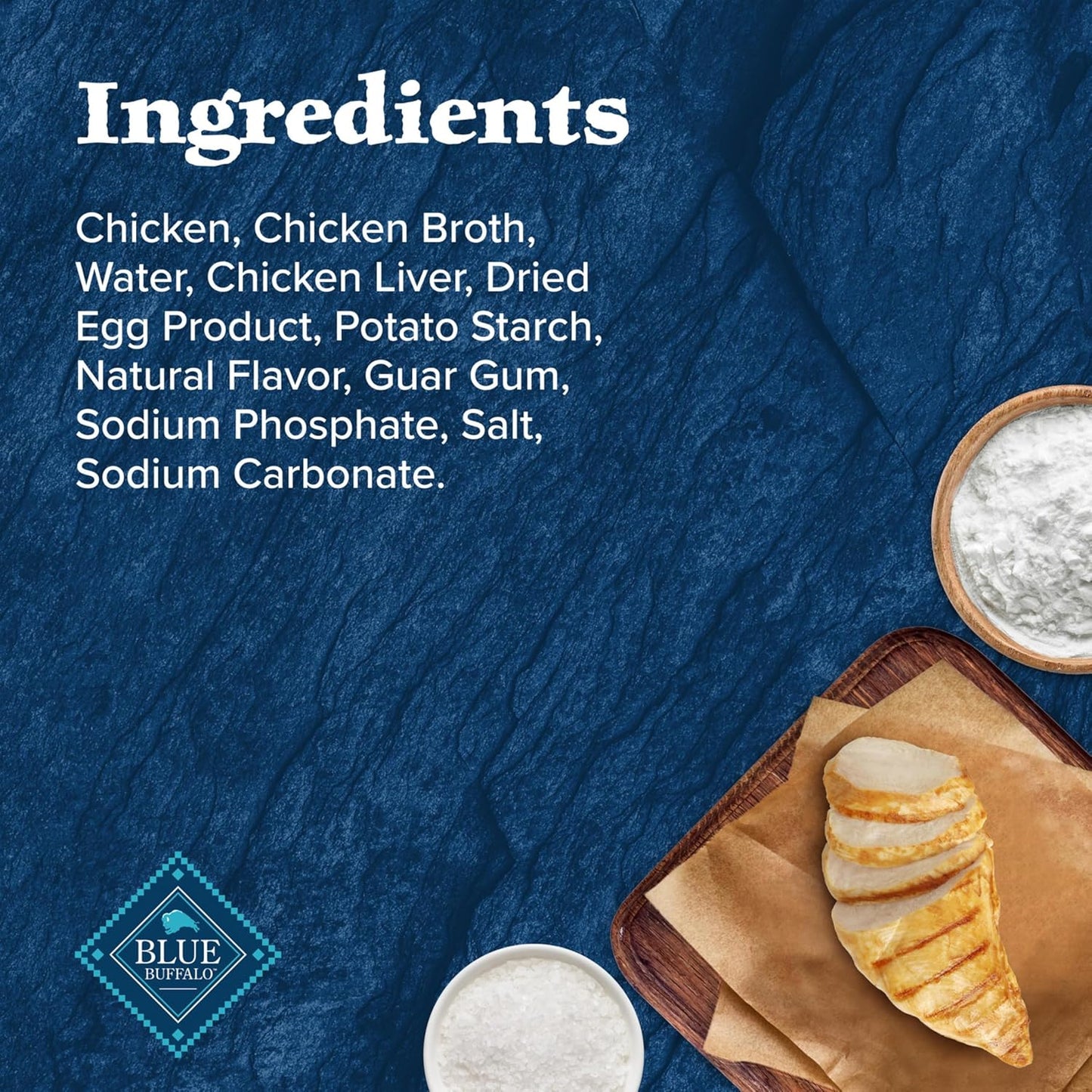 Blue Buffalo Wilderness Trail Toppers Wild Cuts Natural High-Protein Dog Wet Food, Chicken Bites in Hearty Gravy, 3-oz Pouch, 24 Count