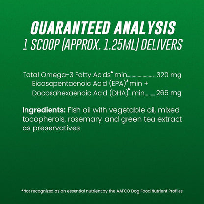 Welactin Omega-3 Skin and Coat Support, Liquid, 4 oz, Green