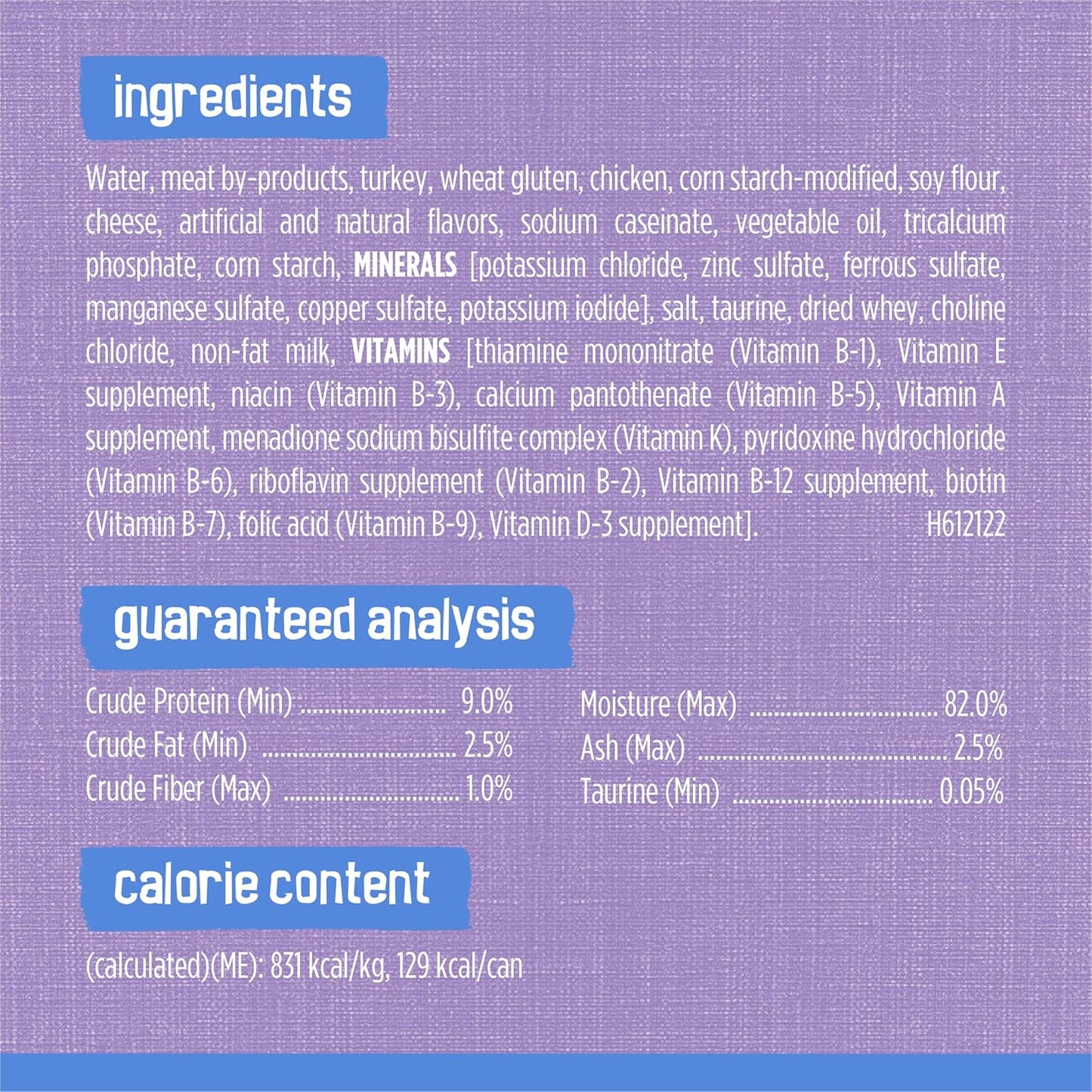 Purina Friskies Shreds Turkey and Cheese Dinner in Gravy High Protein Wet Cat Food - (Pack of 24) 5.5 oz. Cans