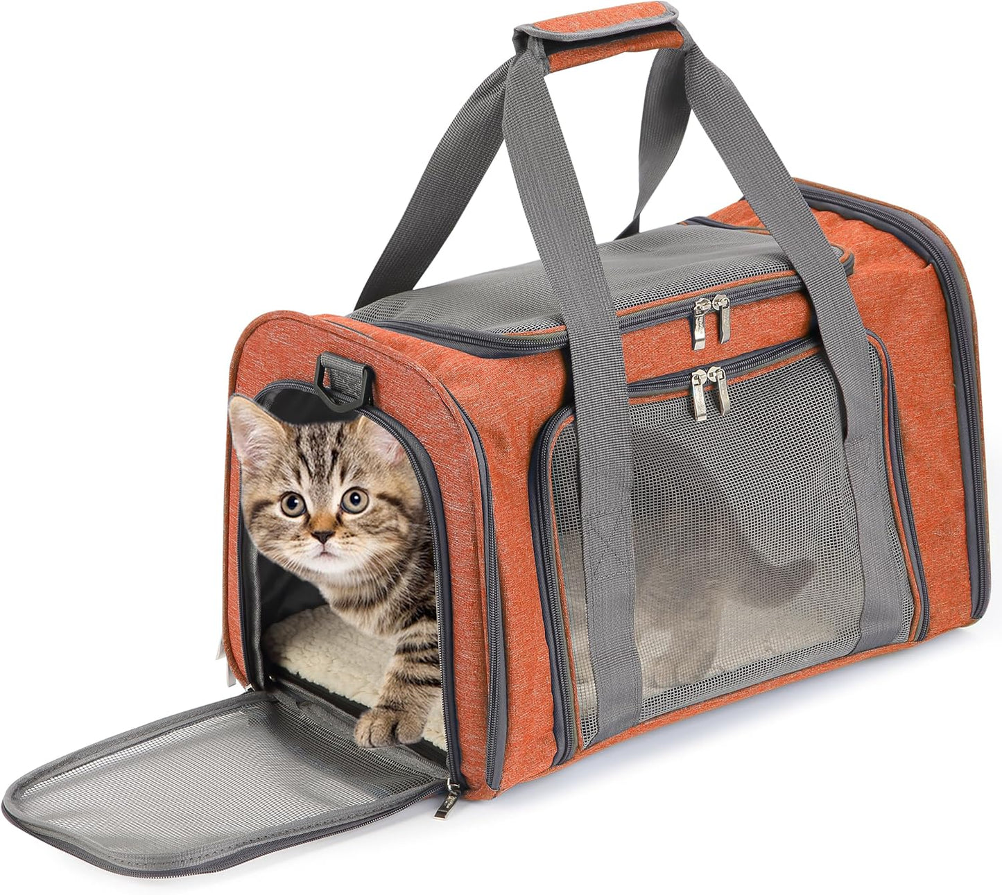 Mr. Pen Pet Carrier - Soft-Sided for Cats & Dogs, Bag & Travel Carrier