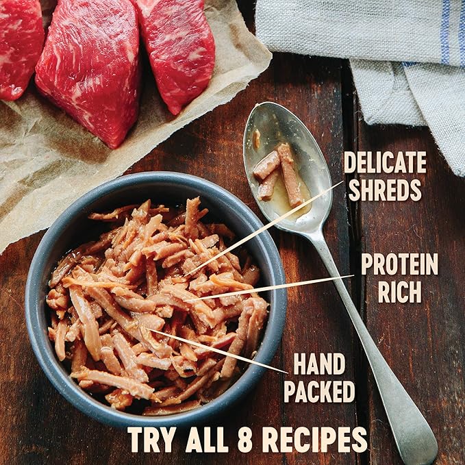 Wellness CORE Signature Selects Shredded Adult Wet Cat Food, Natural, Protein-Rich, Grain Free, 2.8 Ounce, 12 Pack (Chicken & Chicken Liver)