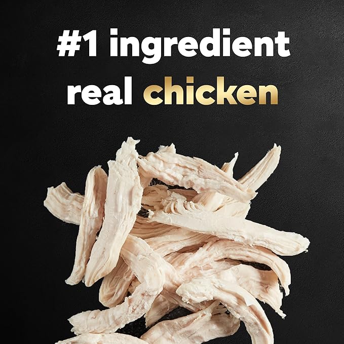 Cesar Simply Crafted Adult Wet Dog Food Meal Topper, Chicken and Chicken, Carrots & Green Beans Variety Pack, 1.3oz. (8 Count, Pack of 2)