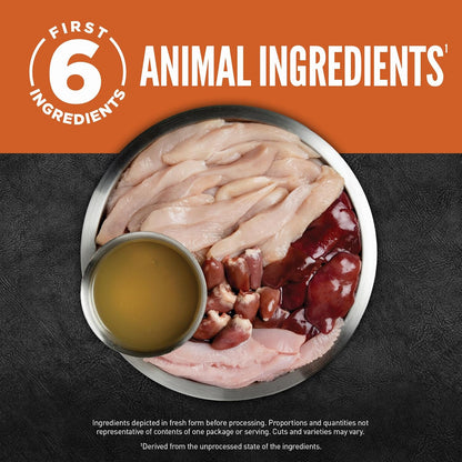 ORIJEN Pate Wet Dog Food Chicken Recipe with Liver 12.8oz Cans (12 Count)