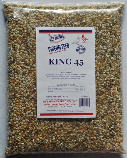 King 45 Pigeon Mix (17%) 8 lbs