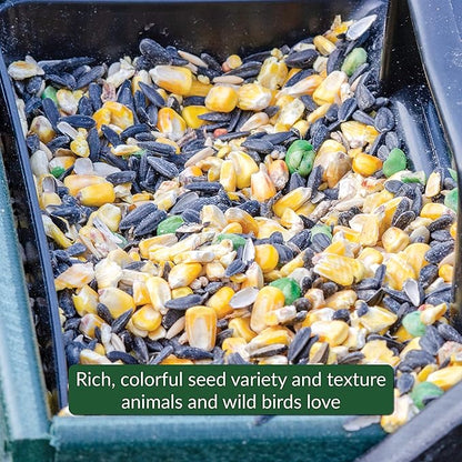 Lyric Wildlife Critter Food for Deer, Squirrels, Turkeys & Rabbits, Wild Bird Seed for Outside Feeders, 10 lb Bag