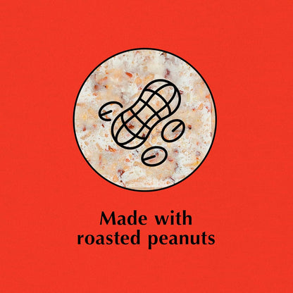 C&S Peanut Suet Treat, Suet Cakes for Wild Birds, 11 Ounces, Pack of 8