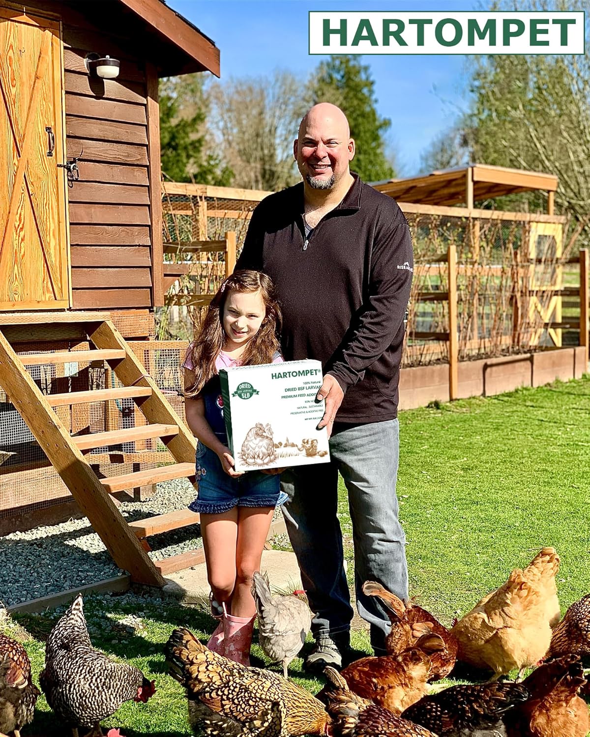 Dried Black Soldier Fly Larvae for Chickens - Non-GMO Poultry Feed Supplement, 85X More Calcium Than Mealworms,High-Protein Treats for Chickens, Hens, Ducks 10LB