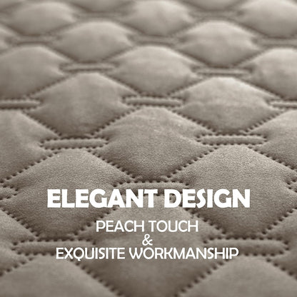 gogobunny 100% Double Sided Waterproof Dog Blanket Soft Pet Bed Cover Reversible Protect Furniture Couch Sofa Car for Puppy Cat Kids (Dark Stone/Light Stone, 30x80 Inch (Pack of 1))