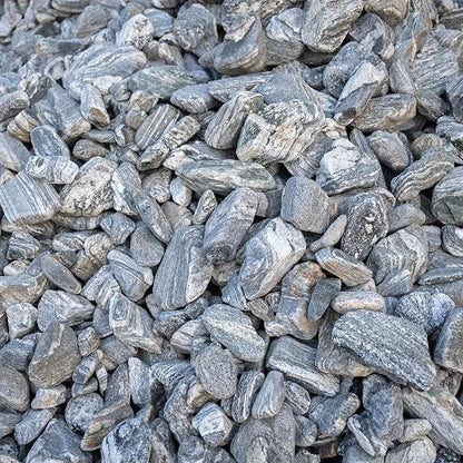 Silver Seiryu Rock Aquarium Rocks 40lb Natural Mountain Stone for Fish Tanks, Aquascaping, Terrariums, Bonsai, Garden Landscaping & Reptile Habitats(2-10inch 12-14Pcs)