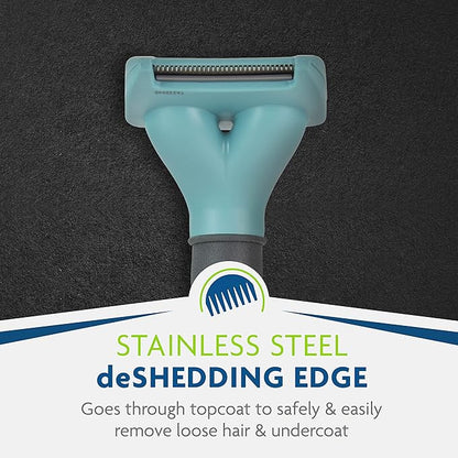 FURminator® deShedding Tool For Small Cats, Short Hair, Removes Loose Hair From Shedding