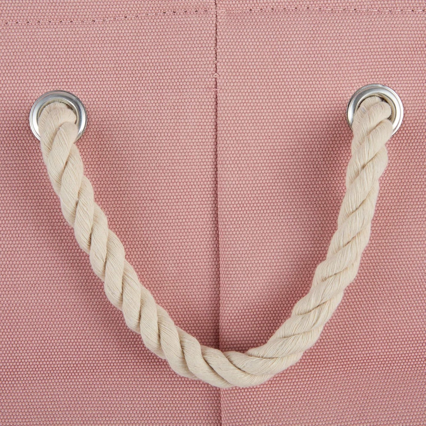 Bone Dry Pet Storage Collection Collapsible Bin, Rose, Medium Round