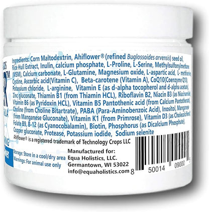 BIOFeather™ Feather Growth Dietary Supplement for Parrots, All-Natural Bird Formula (120 Servings)