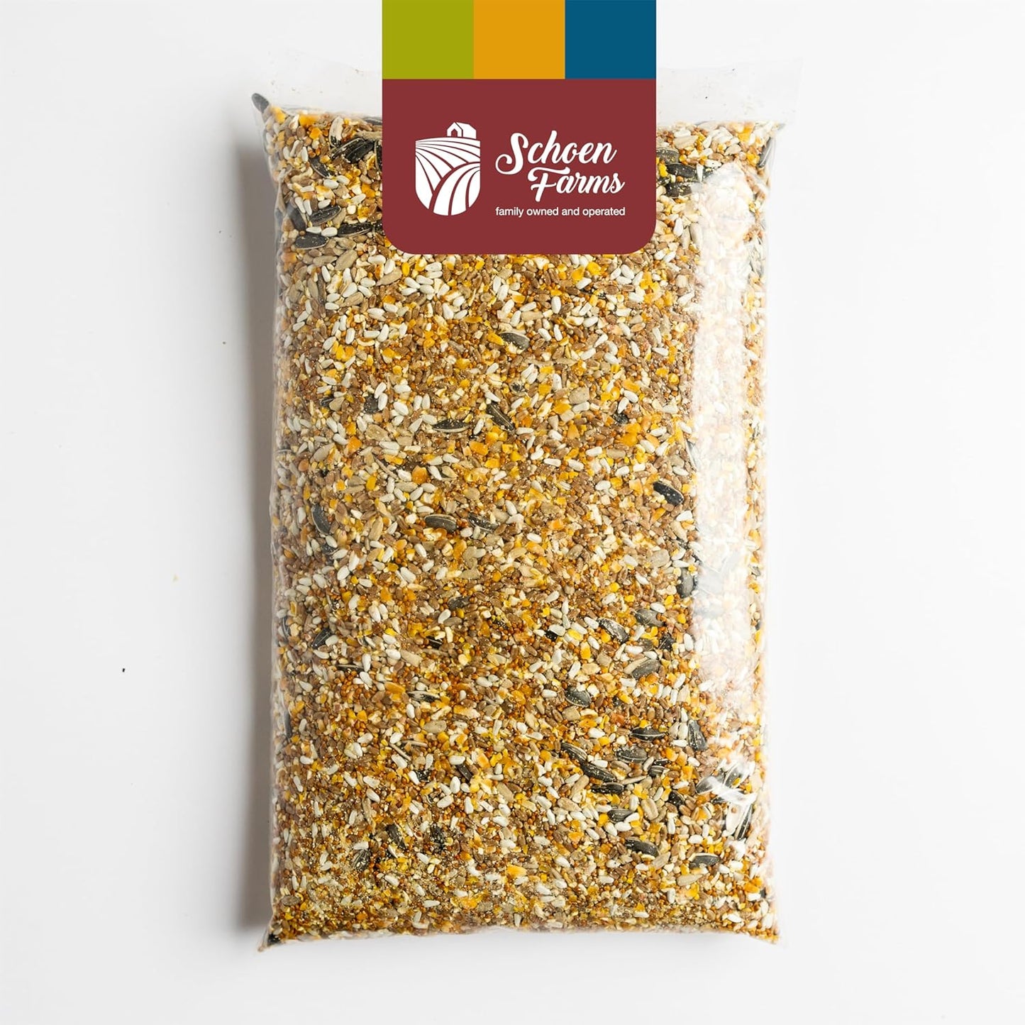 Gourmet Wild Bird Food Mix (10 LBS) Blend for Cardinals, Chickadees, Nuthatches, Woodpeckers and Songbirds