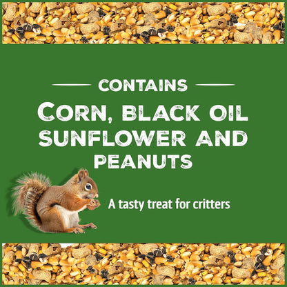 Pennington Pride Squirrel & Critter Blend With Corn, Sunflower Seeds and Peanuts, Helps Keep Critters Away From Bird Feeders, 10-lb. Bag