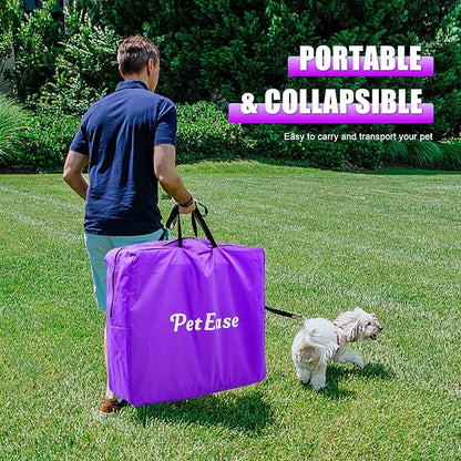 Huge Sapce Double Compartment Cat Travel Carrier with Litter Box & Homack | Cat Show Kennel Cage Crate with Mat & Water Bottle