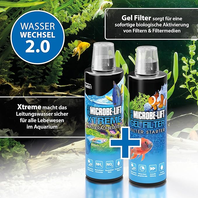 MICROBE-LIFT XTA16 Xtreme Water Conditioner Treatment for Aquariums and Fish Tanks, 16 Ounces
